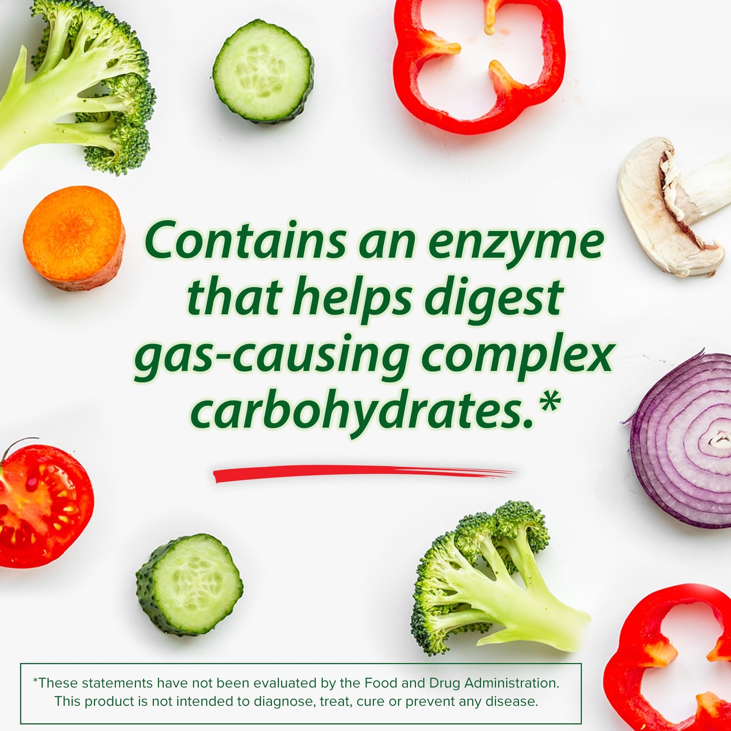 Digestive Enzyme Gas Relief Tablets