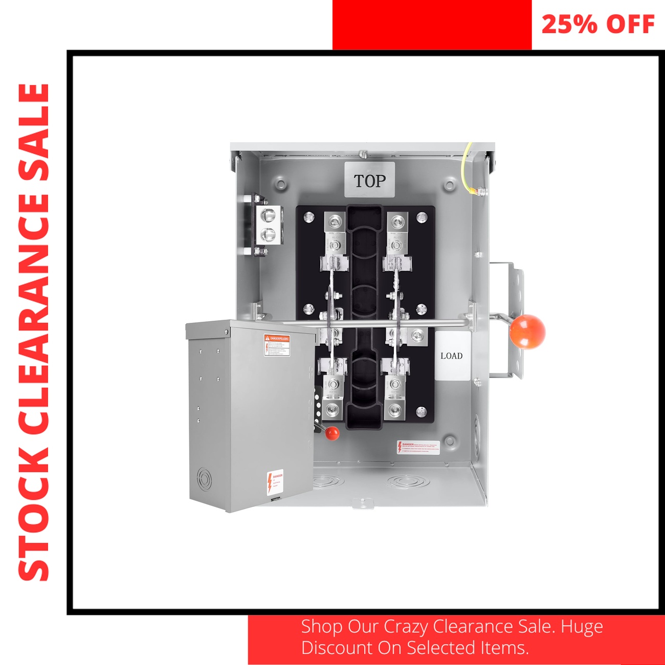 Generator Transfer Switch 200A 48000W